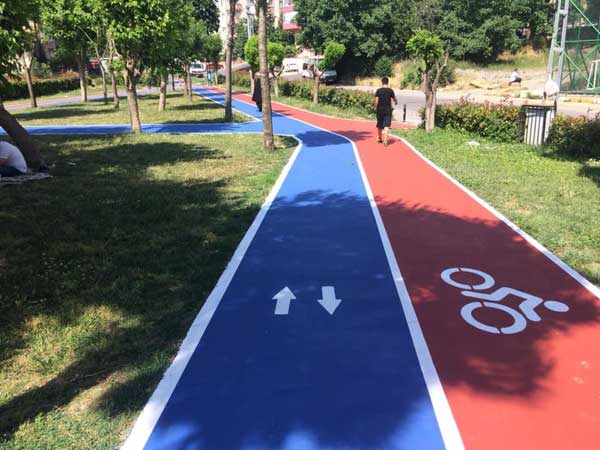 Akrilik Zemin Kaplama, Spor Saha Akrilik Zemin Kaplama, park Akrilik Zemin Kaplama