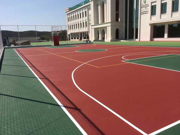 Akrilik Zemin Kaplama, Spor Saha Akrilik Zemin Kaplama, park Akrilik Zemin Kaplama