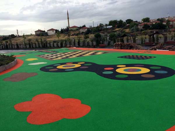 EPDM Zemin Kaplama, Spor saha EPDM Zemin Kaplama, Çocuk oyun parkı Zemin Kaplama