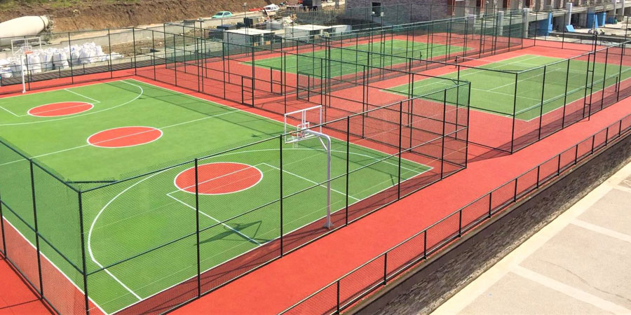 Akrilik Zeminli Basketbol Sahası, Tartan Zeminli Basketbol Sahası, Parke Zeminli Basketbol Sahası, Poliüretan Zeminli Basketbol Sahası